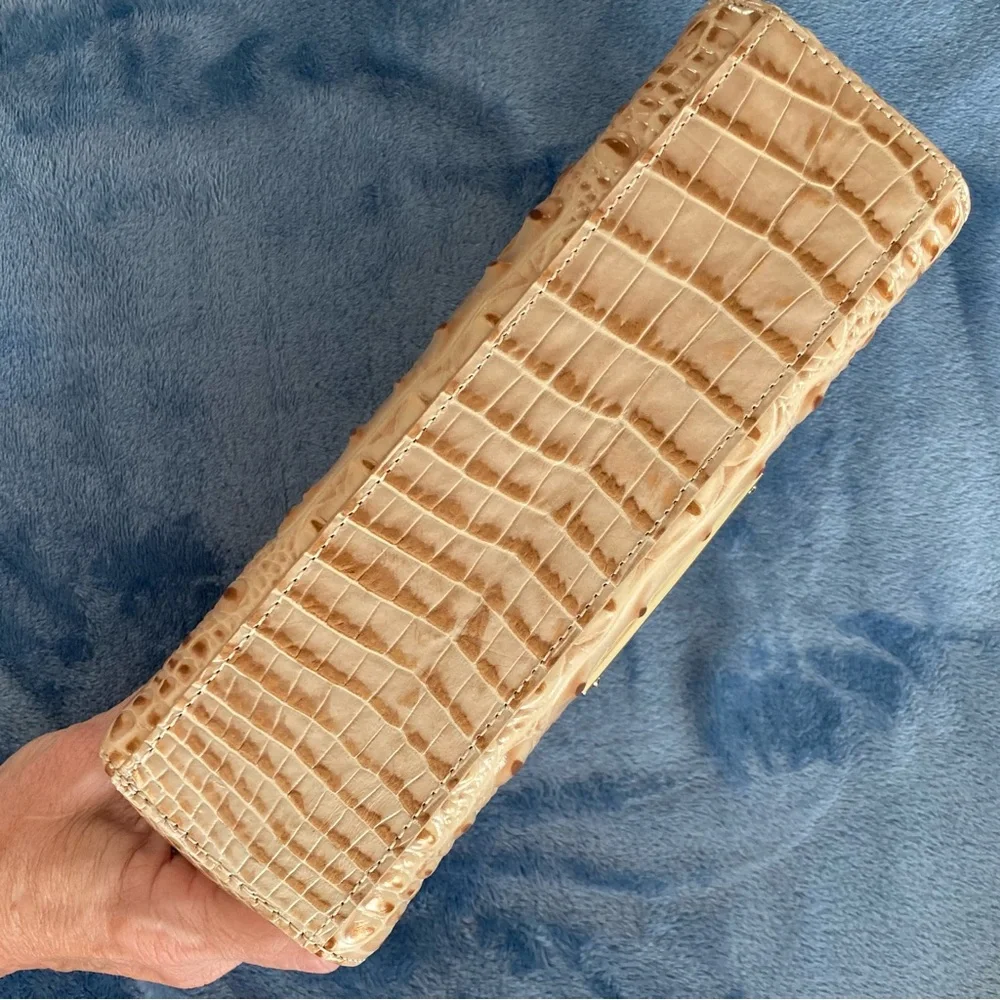 EUC Brahmin Carina Purse Champagne - Picture 2 of 10